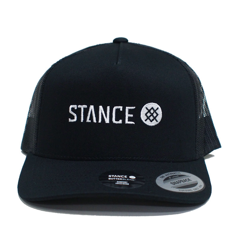 STANCE　キャップ　"ICON TRUCKER HAT"　(Black)