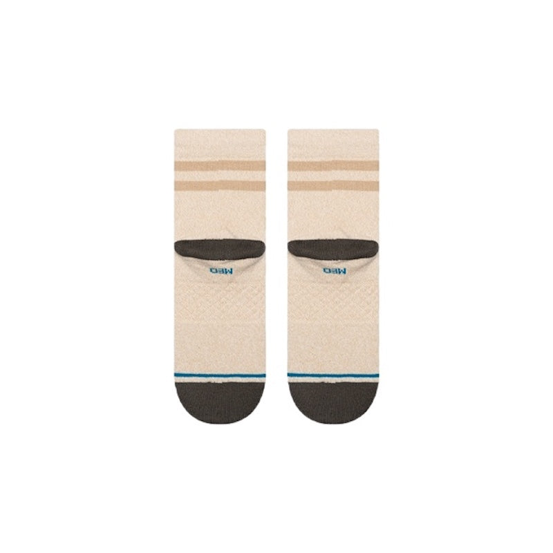 STANCE SOCKS ソックス MARLED STRIPE QUARTER アイボリー 裏