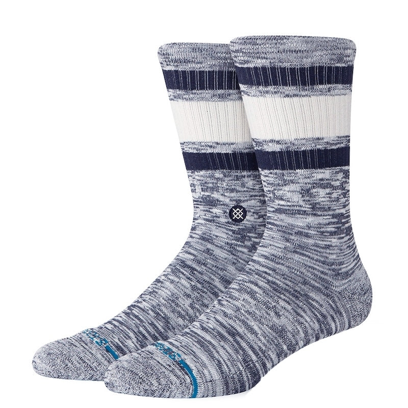 STANCE SOCKS ソックス SLUB BOYD CREW ブルー