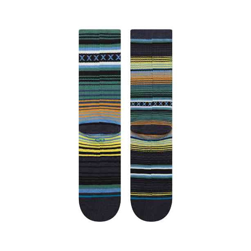 STANCE SOCKS ソックス CURREN ST CREW ディープティール 商品画像 背面