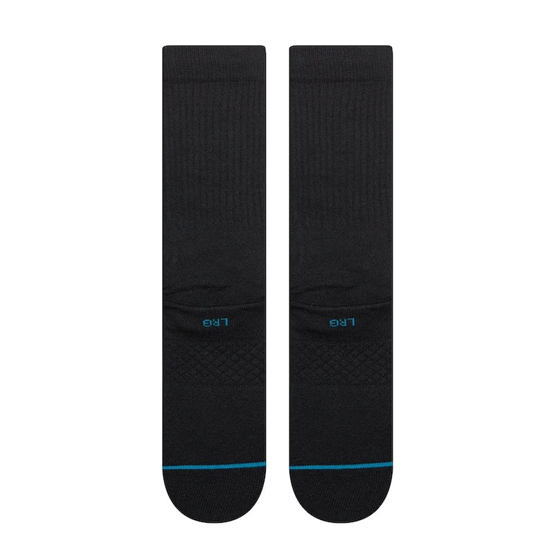 STANCE SOCKS ソックス BONE 3 CREW ブラック 商品画像 背面