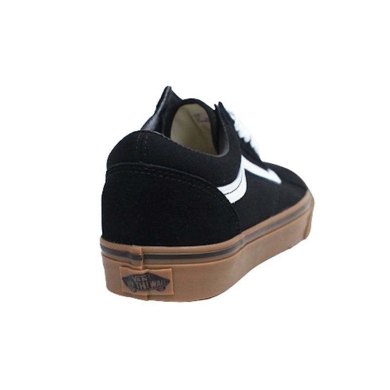 VANS "OLD SKOOL" (GUMSOLE) Black / Medium Gum
