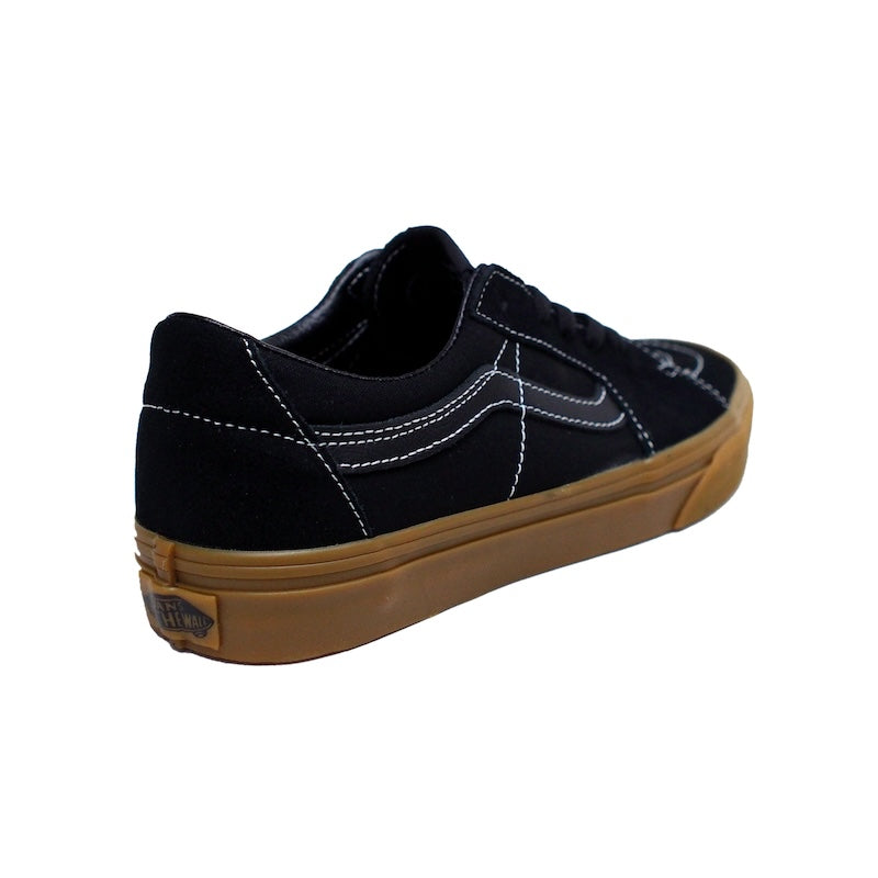 VANS "SK8-LOW" (Gum Black)