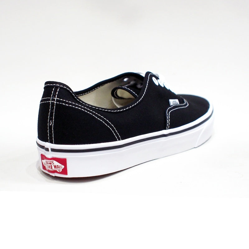 VANS オーセンティック AUTHENTIC ブラック バックビュー