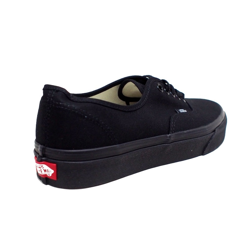 VANS オーセンティック AUTHENTIC ブラック/ブラック バックビュー