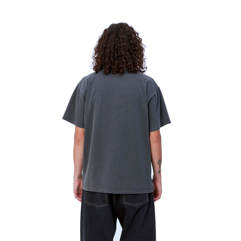 Carhartt WIP　Tシャツ　"S/S NELSON T-SHIRT"　(Charcoal garment dyed)