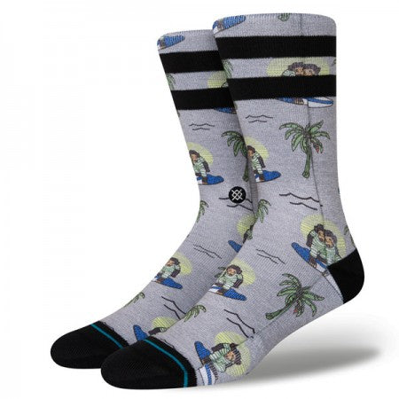 STANCE SOCKS ソックス SURFING MONKEY グレー 商品画像
