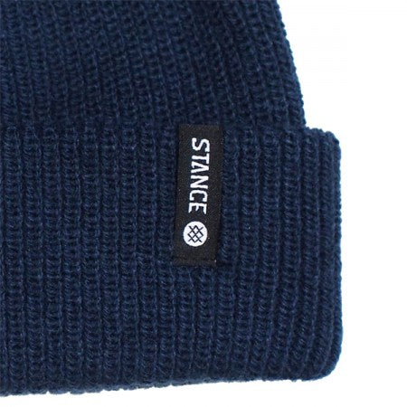 STANCE ビーニー "ICON 2 BEANIE SHALLOW" (Navy)