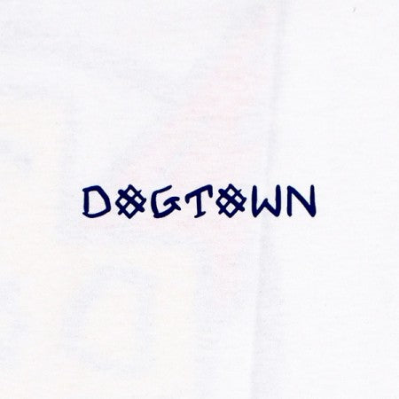 DOGTOWN　Tシャツ　" SCRATCH CROS TEE"　(White)