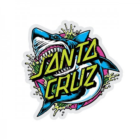 SANTACRUZ ステッカー "SHARK DOT 3""