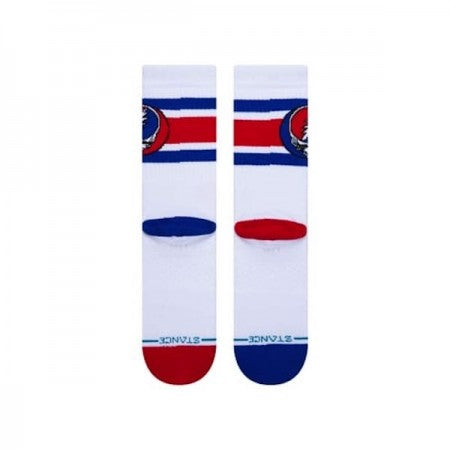 STANCExGRATEFUL DEAD ソックス "STEAL YOURE BOYD" (White)