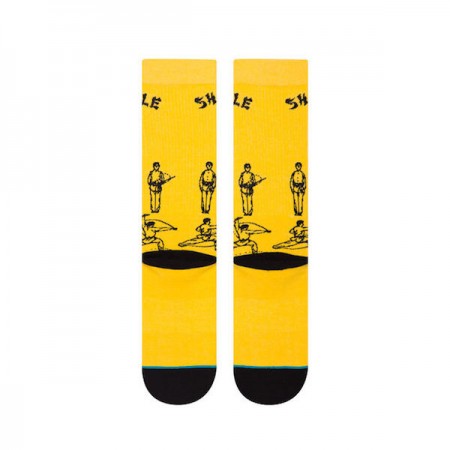 STANCExWU-TANG CLAN ソックス "PROTECT YA NECK" (Yellow)