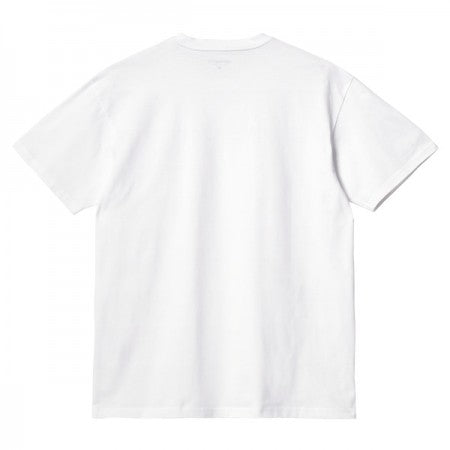 Carhartt WIP　Tシャツ　"S/S CHASE T-SHIRT"　(White / Gold)