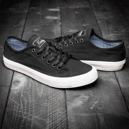 KINGSTON UNION MFG スニーカー "THE CAMINO" (Black / Ivory White)