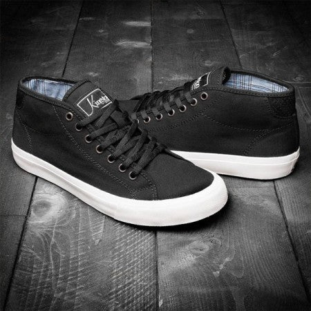 KINGSTON UNION MFG スニーカー "THE CAMINO MID" (Black / Ivory White)