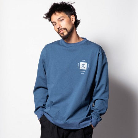ROARK REVIVAL L/STシャツ "SAFE CAMP 9.3oz H/W L/S TEE" (Indigo)