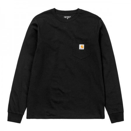 Carhartt WIP　L/STシャツ　"L/S POCKET T-SHIRT"　(Black)
