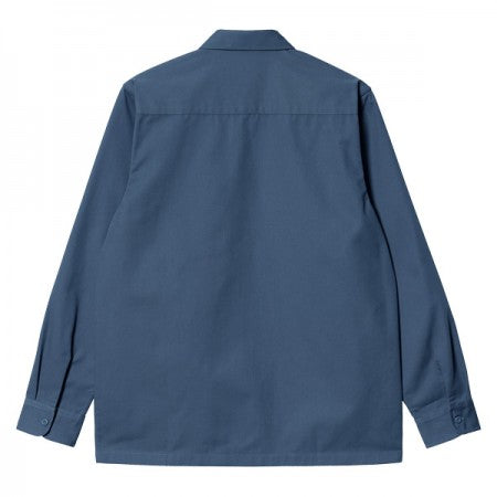 Carhartt WIP L/Sシャツ “L/S MASTER SHIRT" (Storm Blue)