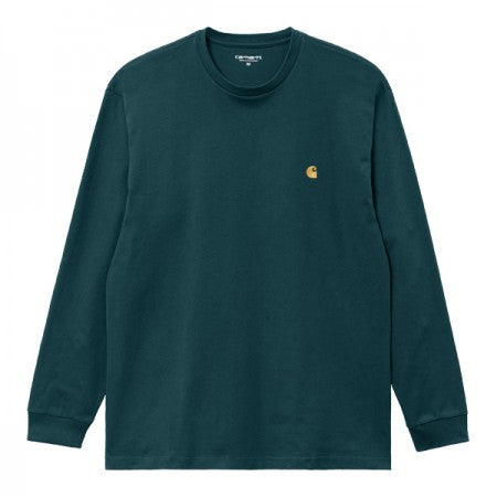 Carhartt WIP　L/STシャツ　"L/S CHASE T-SHIRT"　(Botanic / Gold)