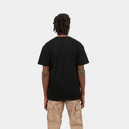 Carhartt WIP　Tシャツ　"S/S CHASE T-SHIRT"　(Black / Gold)