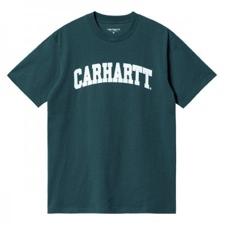 Carhartt WIP　Tシャツ　"S/S UNIVERSITY T-SHIRT"　(Botanic / White)