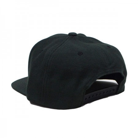 BRIXTON　キャップ　"ALPHA SQUARE MP SNAPBACK CAP"　(Black / Black)
