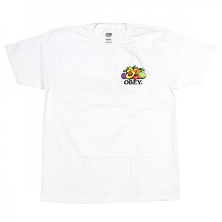 OBEY Tシャツ "OBEY BOWL OF FRUIT CLASSIC TEE" (White)