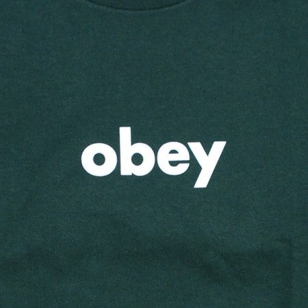 OBEY Tシャツ "OBEY LOWER CASE 2 CLASSIC TEE" (Forest Green)