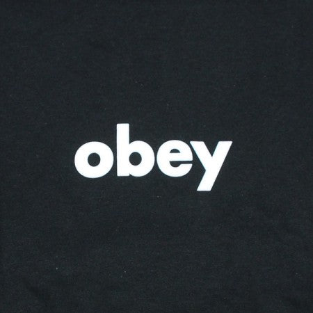 OBEY Tシャツ "OBEY LOWER CASE 2 CLASSIC TEE" (Black)