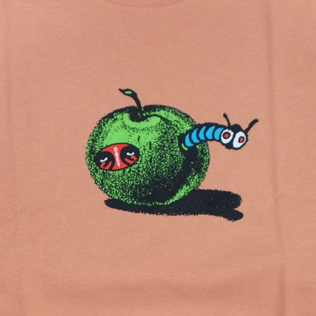 OBEY　Tシャツ　"OBEY APPLE WORM CLASSIC TEE"　(Citrus)