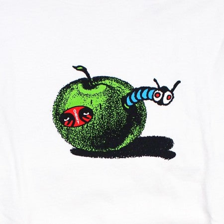 OBEY Tシャツ "OBEY APPLE WORM CLASSIC TEE" (White)