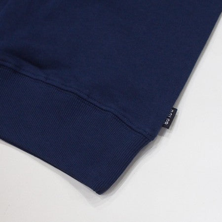POLeR スウェットTシャツ "MCQUEEN BAGGY CREW S/S TEE" (Navy)