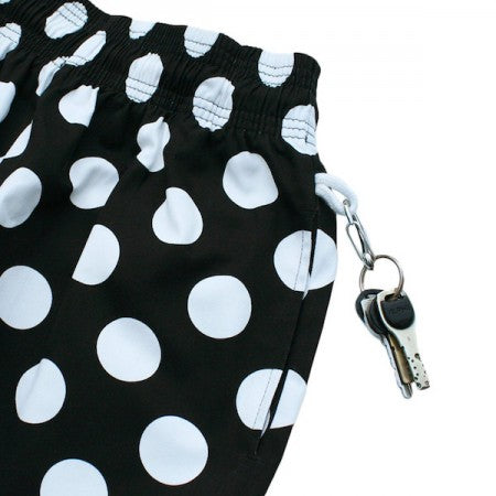 COOKMAN ショーツ "CHEF SHORT PANTS" (Big Dots / Black)