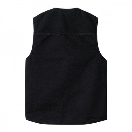 Carhartt WIP ベスト "ARBOR VEST" (Black rinsed)