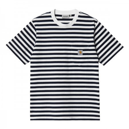 Striped carhartt t on sale shirt