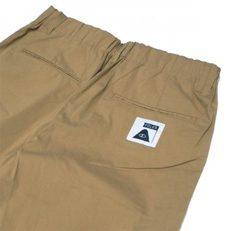 POLeR パンツ "STRECH ANKLE BALLOON PANTS" (Beige)