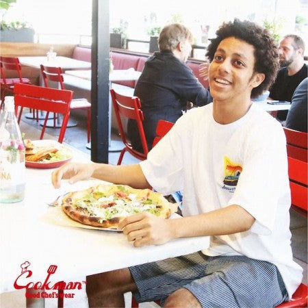 COOKMAN ショーツ "CHEF SHORT PANTS" (Hickory / Navy)