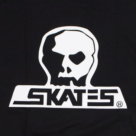 SKULL SKATES "BURBS Tシャツ" (Black / White)