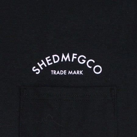 Shed Tシャツ "arch" (black)