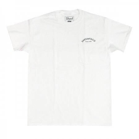 Shed Tシャツ "arch" (white)