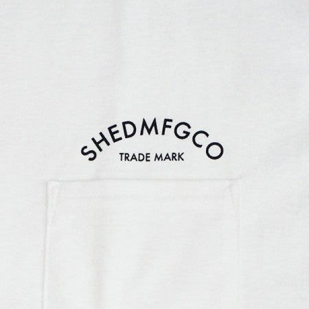 Shed Tシャツ "arch" (white)