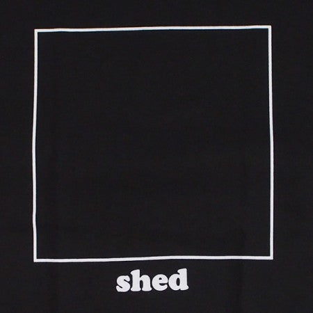 Shed Tシャツ "square" (black)