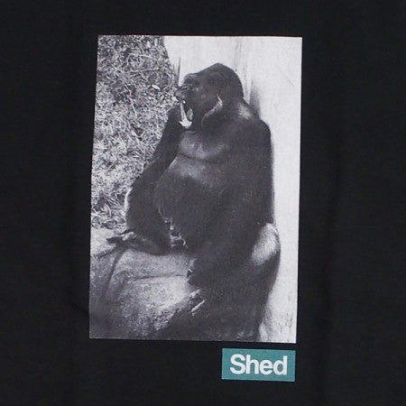 Shed Tシャツ "gorilla gorilla" (black)