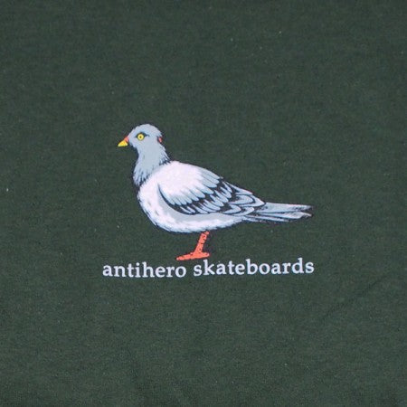ANTI HERO　Tシャツ　"LIL PIGEON TEE"　(Forest Green)