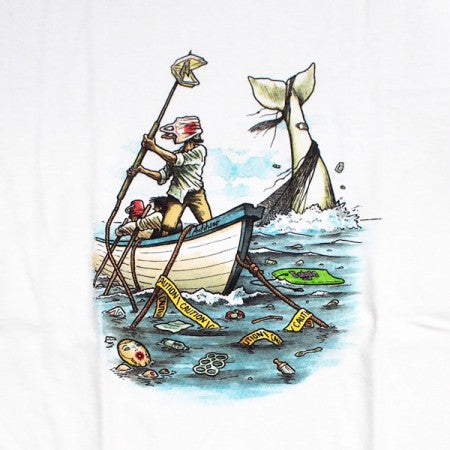 ANTI HERO Tシャツ "PLASTICS TEE" (White)