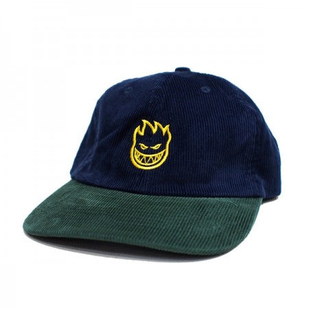 SPITFIRE　キャップ　"LIL BIGHEAD STRAPBACK CAP"　(Navy / Dk Green / Gold)
