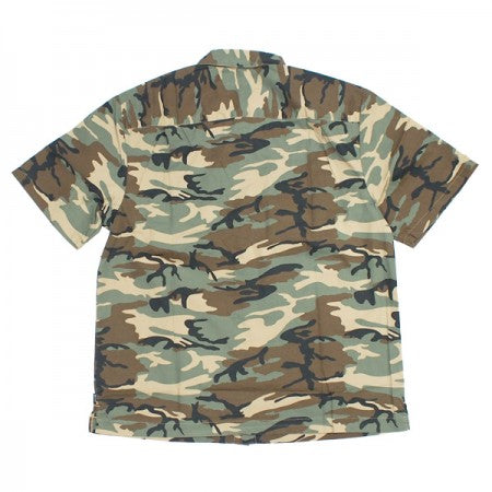 BRIXTON S/Sシャツ "SURPLUS S/S WOVEN" (Camo Surplus)