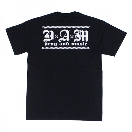 DxAxM　Tシャツ　"MONEY SKULL TEE"　(Black)