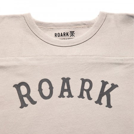 ROARK REVIVAL　7分Tシャツ　"MEDIEVAL LOGO 3/4 SLEEVE TEE"　(Beige)