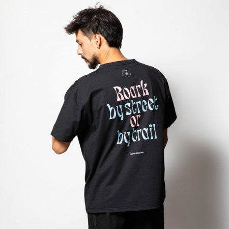 ROARK REVIVAL Tシャツ "B.S.B.T FINE TECH DRY TEE" (Black)